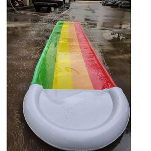 Rainbow Lawn Water Slip N Slide