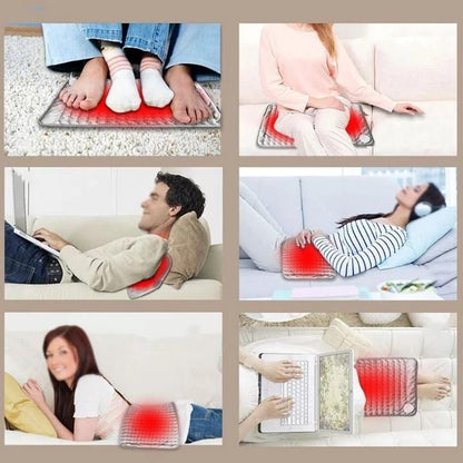 Safest Heat Weighted Massaging Pad Warming Blankets 251905