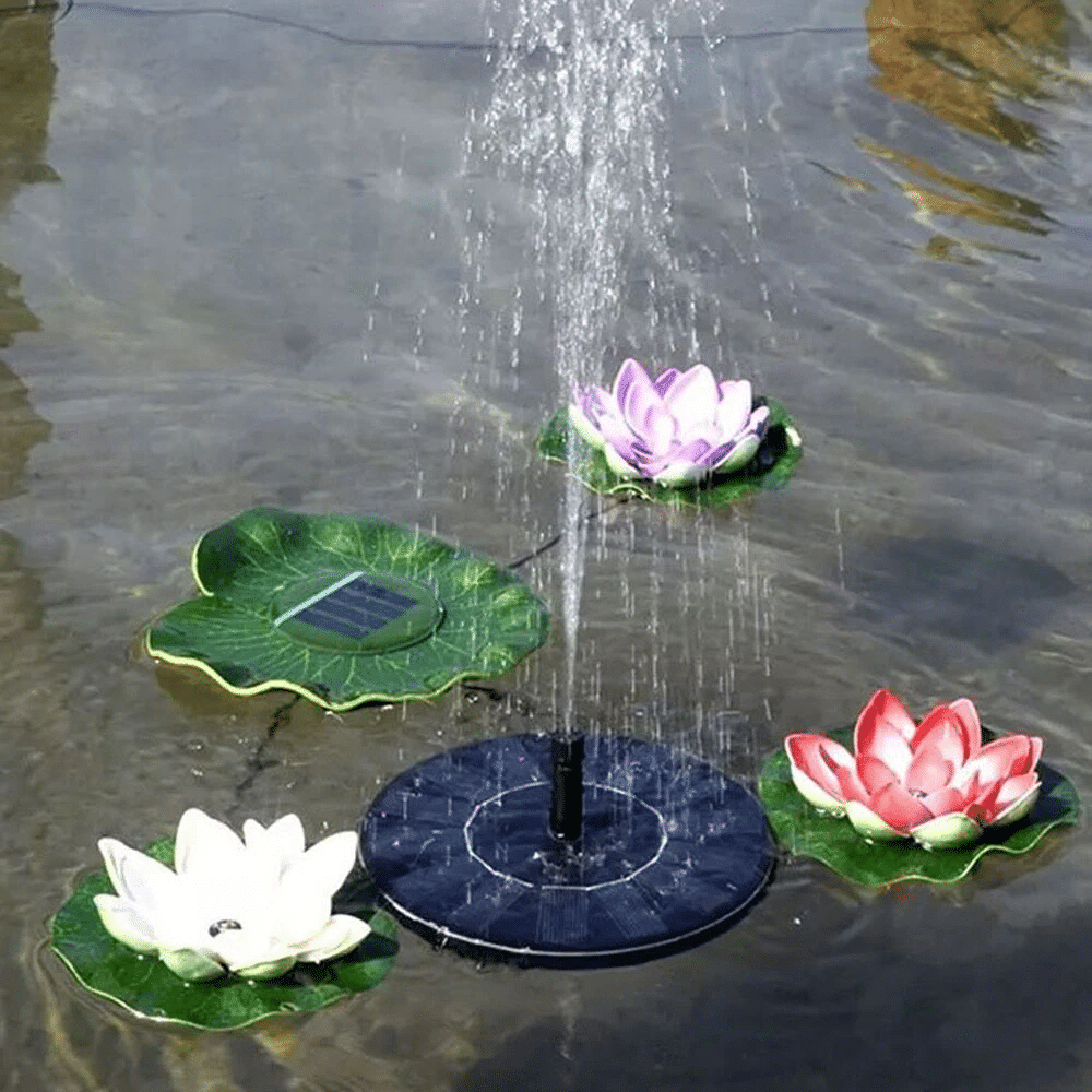 Solar Garden Fountain