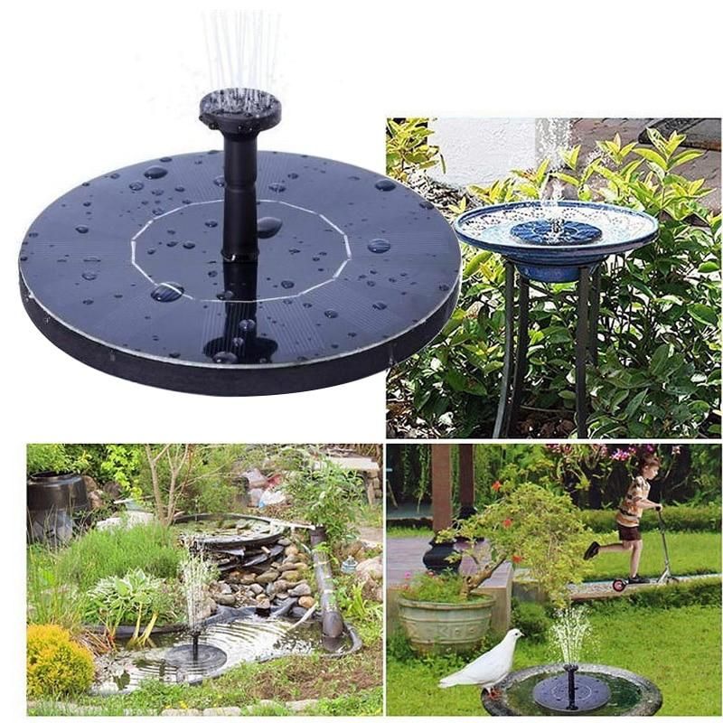 Solar Garden Fountain