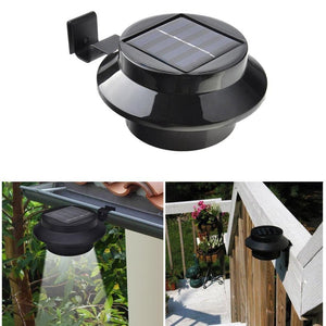 Solar Powered Gutter Lights