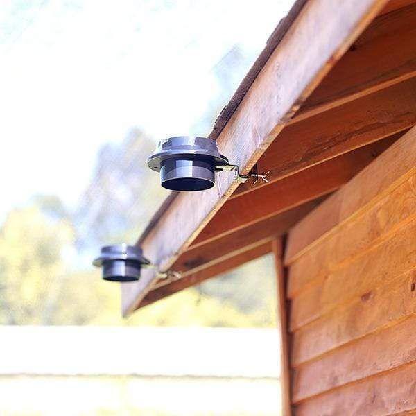 Solar Powered Gutter Lights