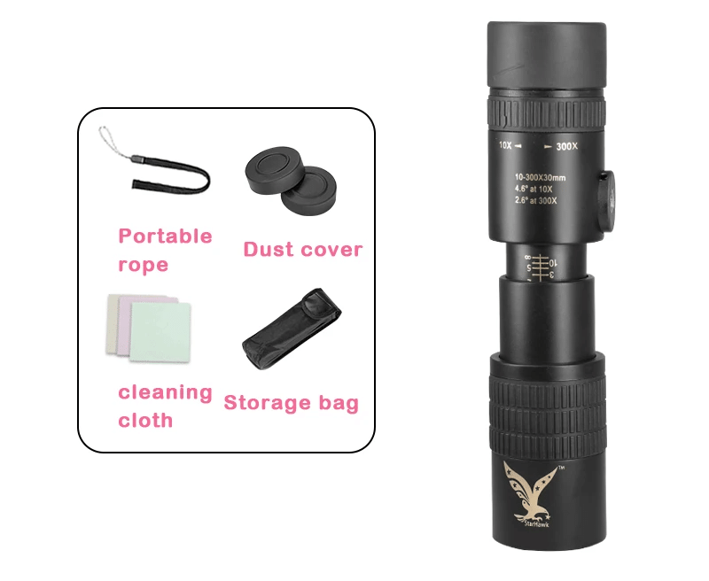 Super Telephoto Zoom Monocular Telescope