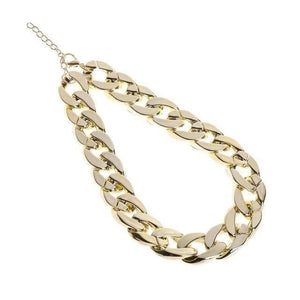 38 Cm Thugpet Thick Cuban Gold Chain Collar For Dogs And Cats