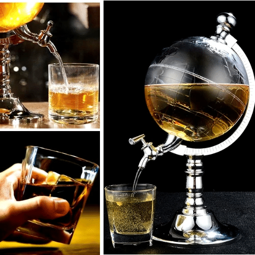 Whiskey Globe Decanter