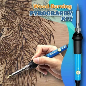 Wood Burning Pyrography Kit