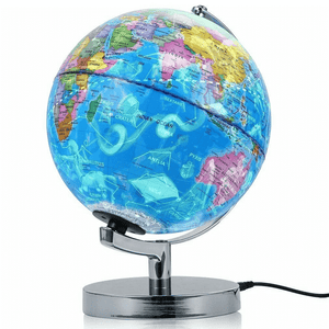 World Globe Led Constellation Map &Amp; Night Light