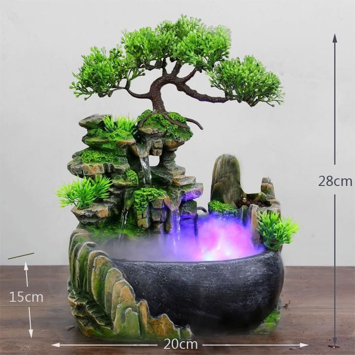 Mystic Garden Tabletop Fountain