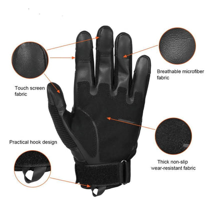 3-in-1 Motorcycle Gloves for Men - Hunting & Tactical 257652