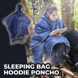 Sleeping Bag Hoodie Poncho