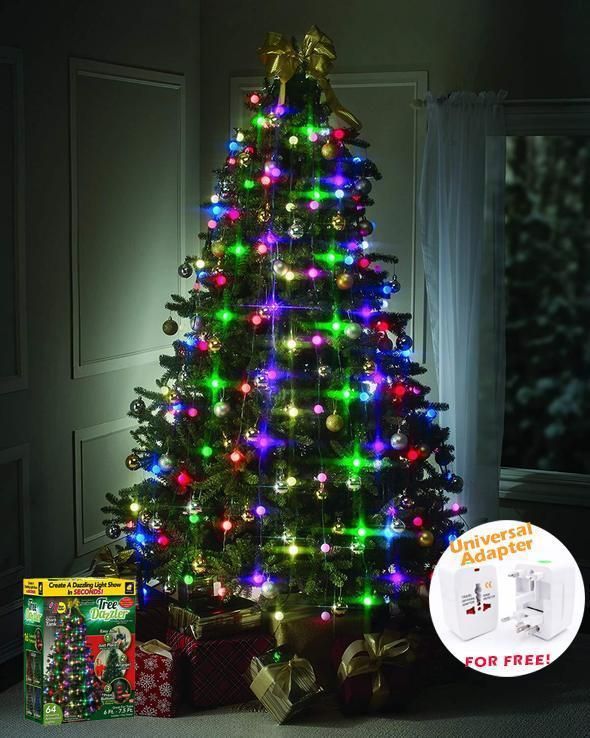 64 Led Christmas Tree Lights Tree Dazzler