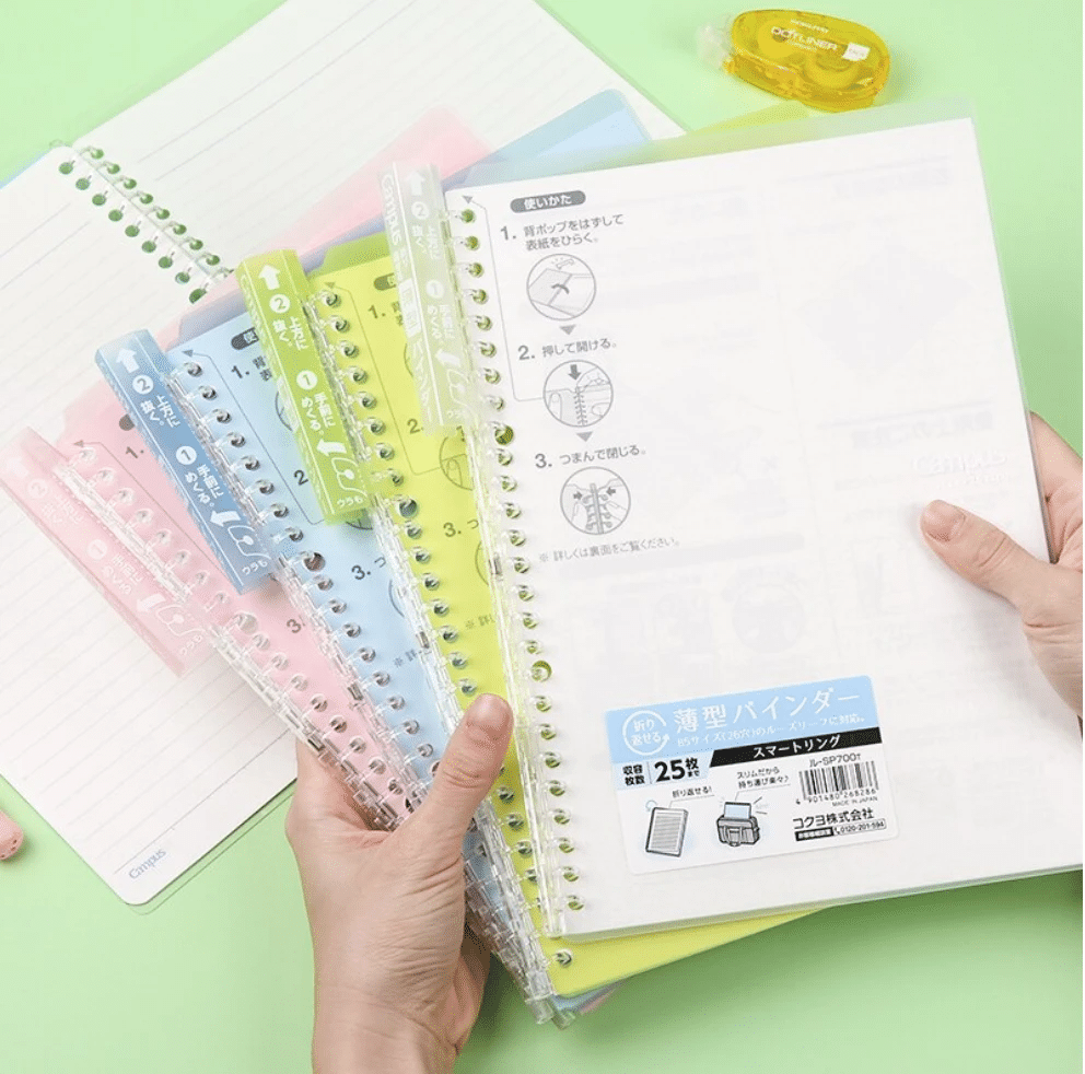 Kokuyo Campus Easy-Carry Slim Binder Smart Ring B5 A5