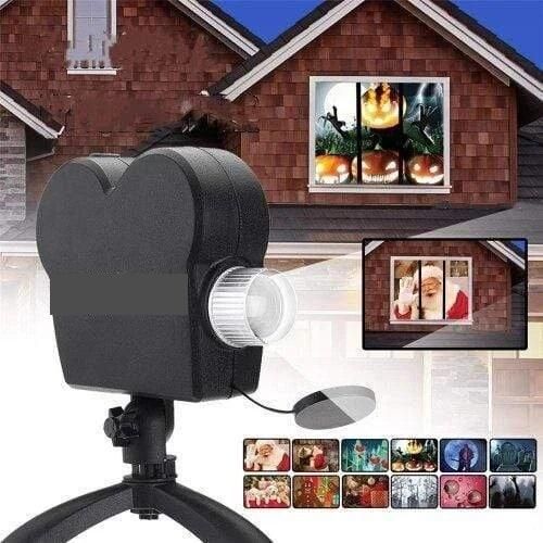 Christmas Window Projector : Decorate Your Window Quickly And Easily