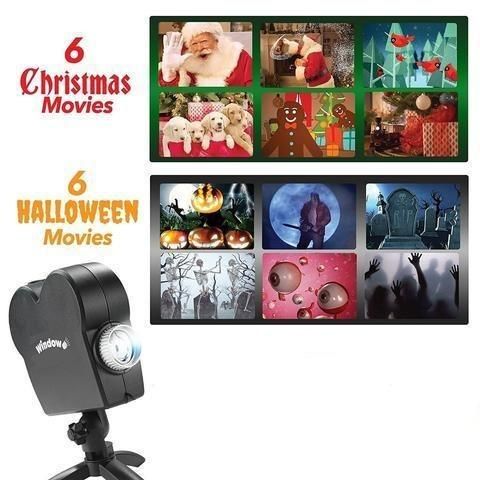 Christmas Window Projector : Decorate Your Window Quickly And Easily
