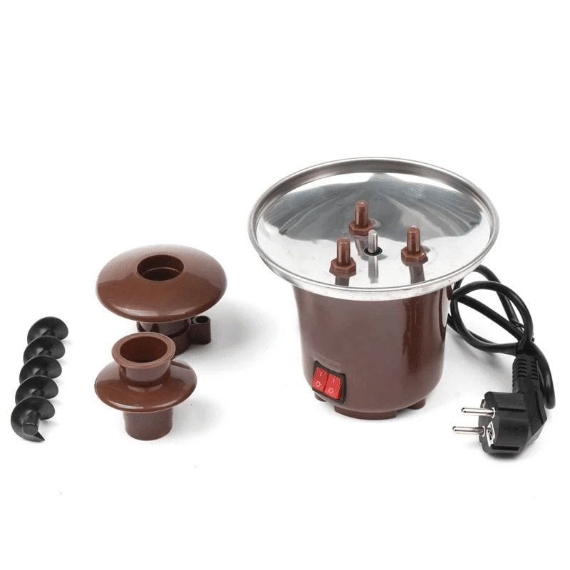 Chocolate Fondue Fountain Assemble 3 Tiers