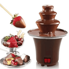 Chocolate Fondue Fountain Assemble 3 Tiers