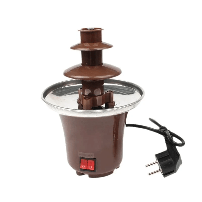 Chocolate Fondue Fountain Assemble 3 Tiers