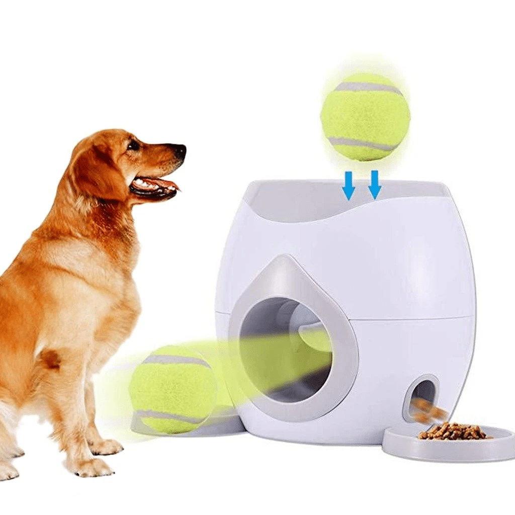 Automatic Ball Launcher Dog Ball Thrower Machine Hyper Fetch Tennis Ball