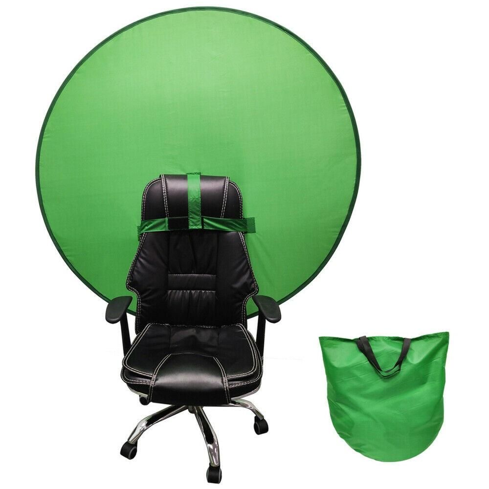 Collapsible Green Screen Background Backdrop For Chair