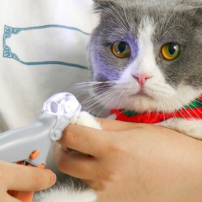 Nail Trimmer For Pets Nail Clippers With Led Light 8142380368072-al