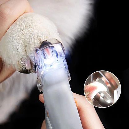 Nail Trimmer For Pets Nail Clippers With Led Light 8142380368072-al