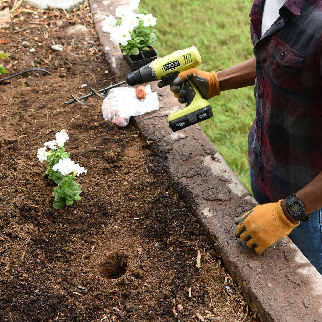 Fast Planter Garden Spiral Hole Drill Planter