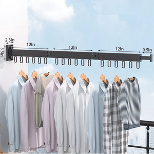 Wall Mounted Clothes Drying Rack