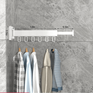 Wall Mounted Clothes Drying Rack