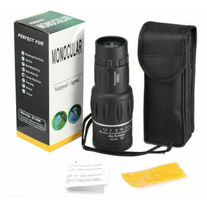 Extra Long 16X52 Distance Sports Hunting Zoomable Monocular Low Light Night Vision Telescope