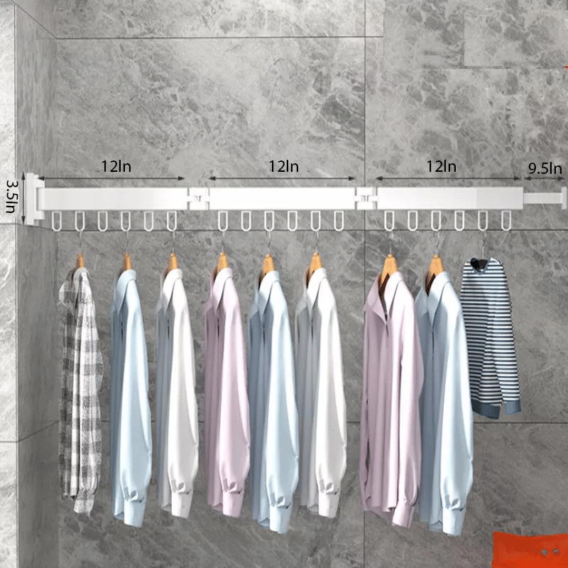 Wall Mounted Clothes Drying Rack