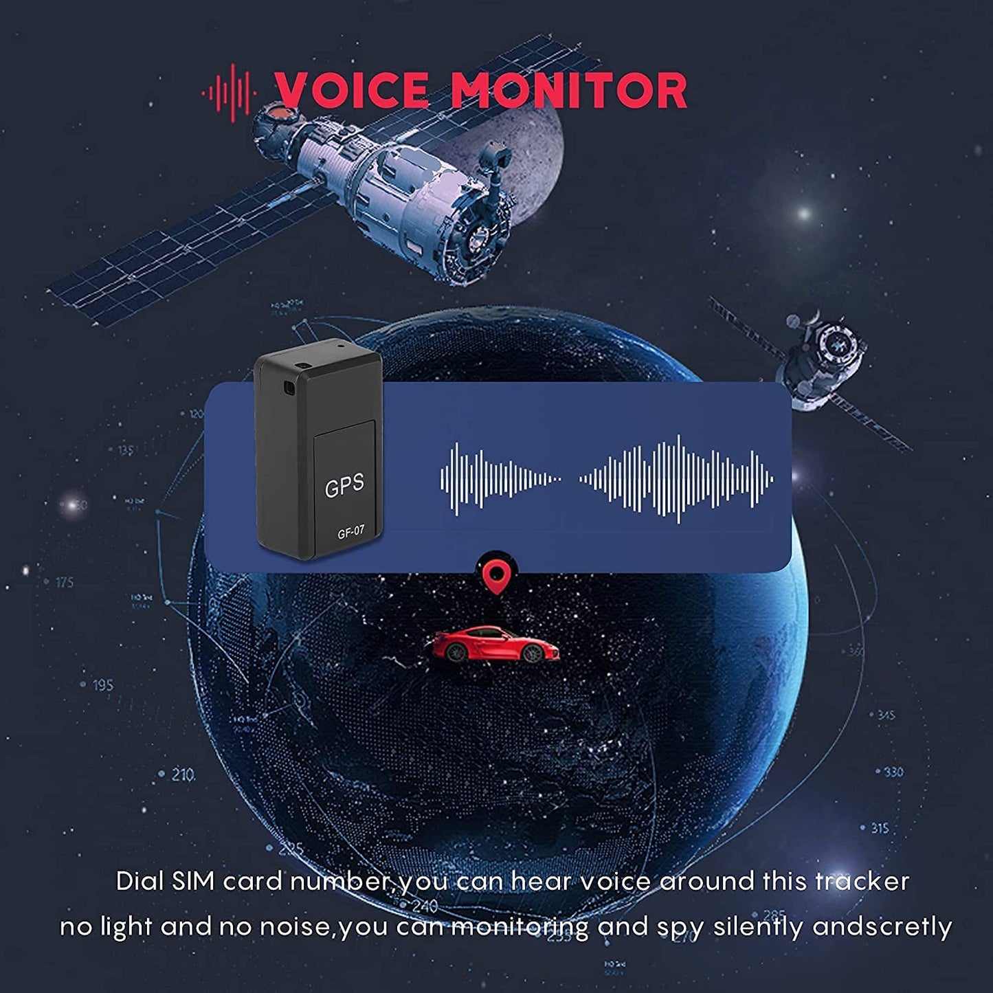 Mini Magnetic Car Gps Tracking Device For Kids, Bike, Dog, Anti-Theft Locator No Monthly Fee 8142381220040-al