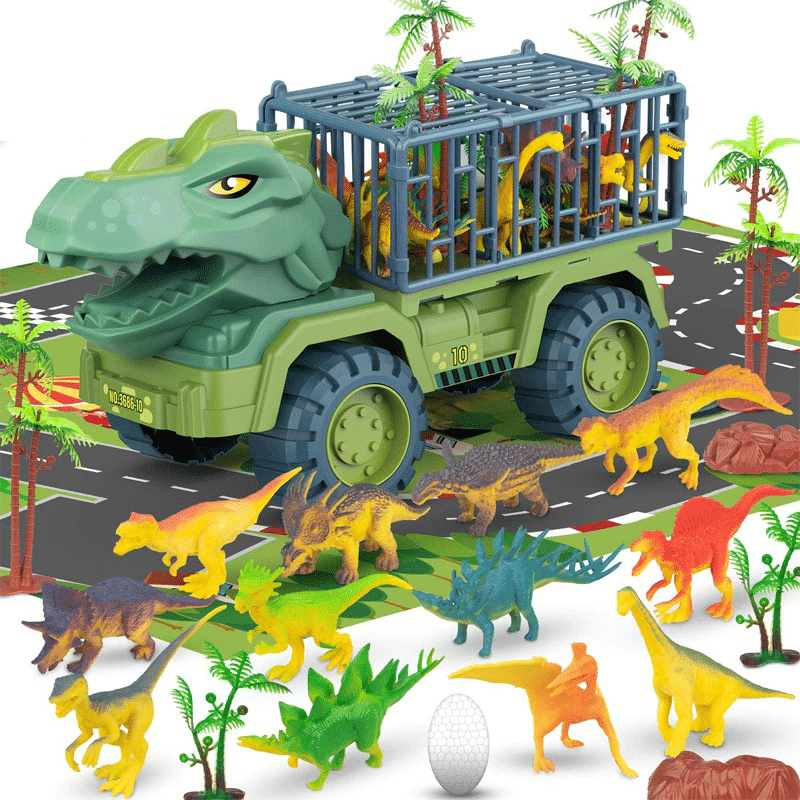 Rexcavator | Oversized Dinosaur Zoo | Truck | Digger | Crane