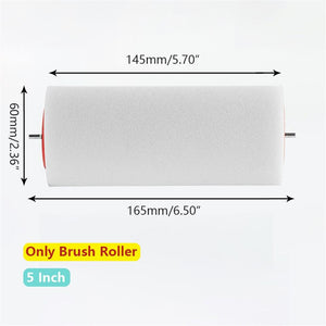 Roller And Patterned Paint Machine Wall Tools 5 Rubber Roller Brush Tool Set 3D Pattern Wallpaper