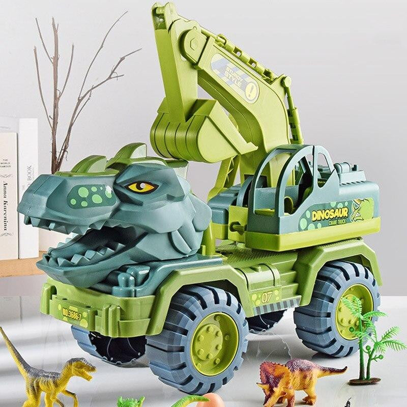 Rexcavator | Oversized Dinosaur Zoo | Truck | Digger | Crane