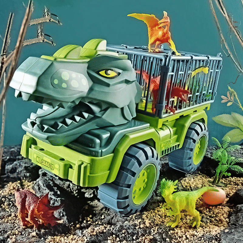 Giant Dinosaur Cage Truck Toy for 3+ Years Old 258000