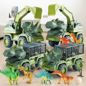 Rexcavator | Oversized Dinosaur Zoo | Truck | Digger | Crane