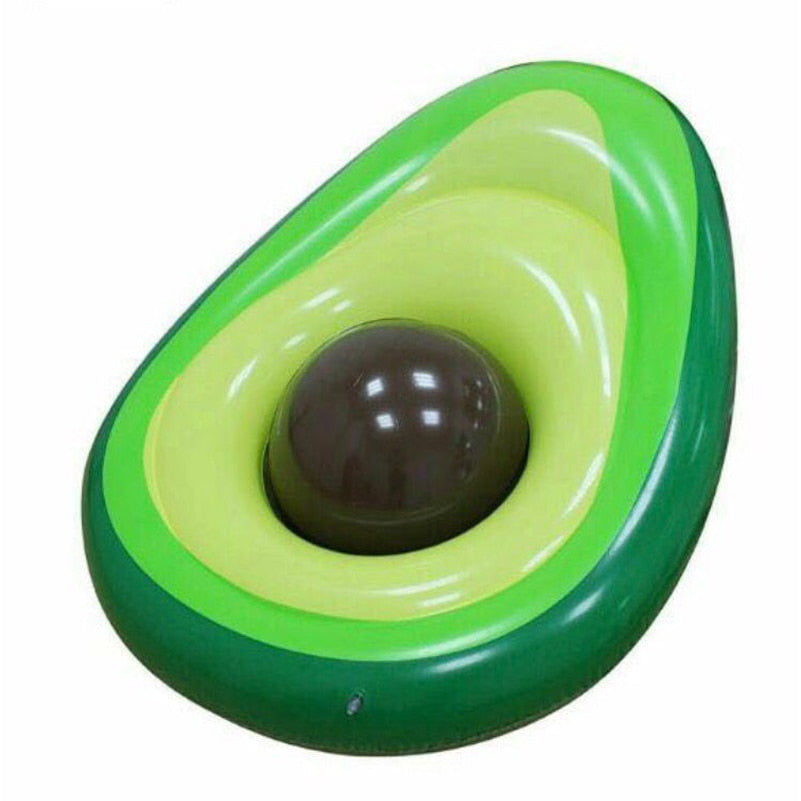 Avocado Inflatable Swimming Ring Pool Float 8142381842632-al