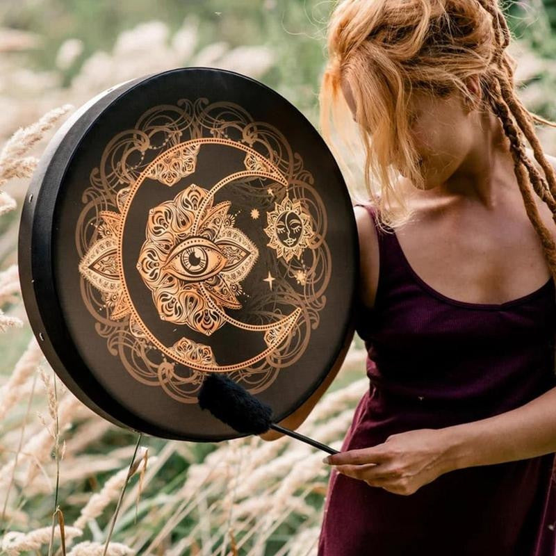 Shaman Alchemical Moon Drum 10 8142382268616-al