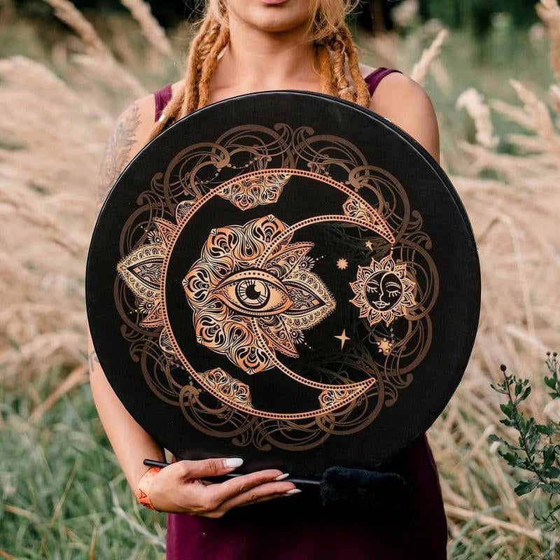Shaman Alchemical Moon Drum 10 8142382268616-al