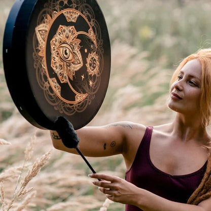 Shaman Alchemical Moon Drum 10 8142382268616-al