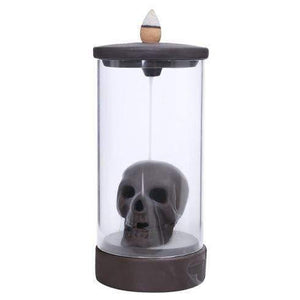 Backflow Led Skull Incense Burner