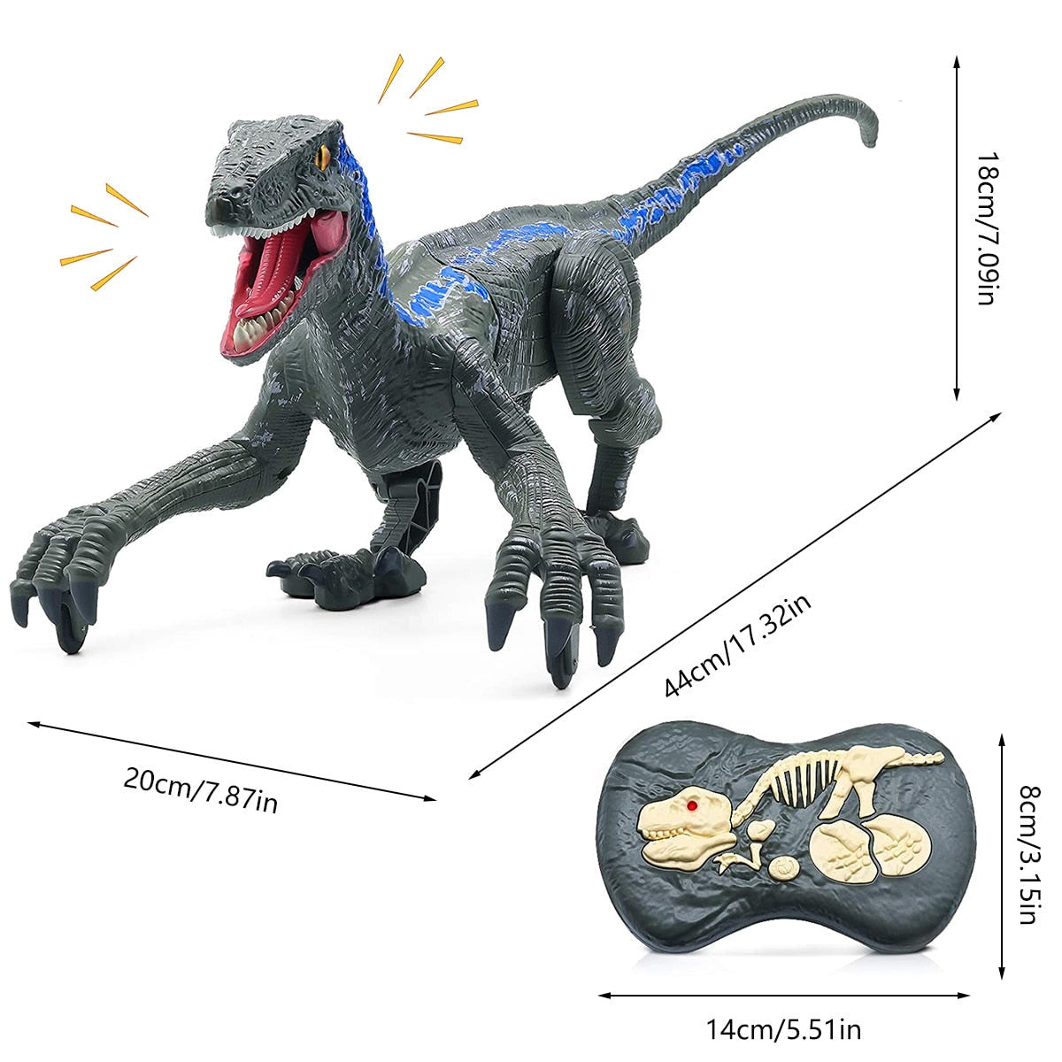 Remote Control Dinosaur Toy For Kids