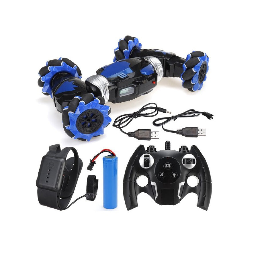 Remote Control Stunt Car Dual Control Mode Twisting And Climbing Vehicle Toy With Lights