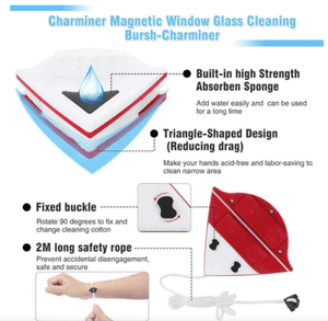 Window Cleaning Kit Glass Double Sided Window Cleaner