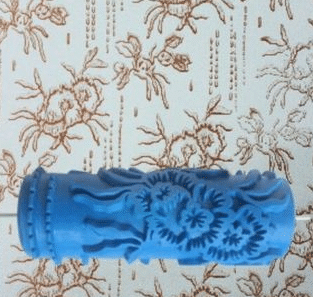 Roller And Patterned Paint Machine Wall Tools 5 Rubber Roller Brush Tool Set 3D Pattern Wallpaper