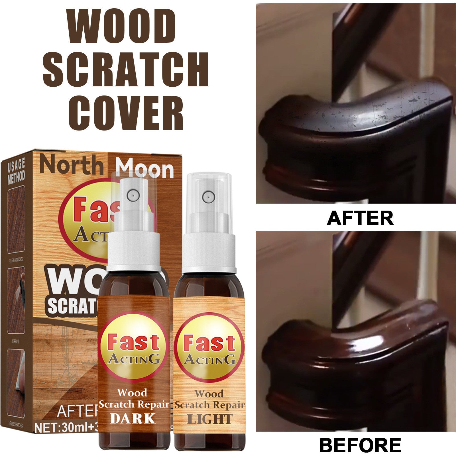 Fix It Wood Scratch Repair Spray
