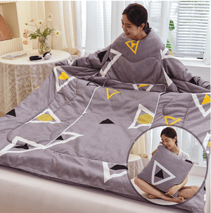 Wearablanket - Wearable Winter Lazy Quilt With Sleeves Cozy Blanket