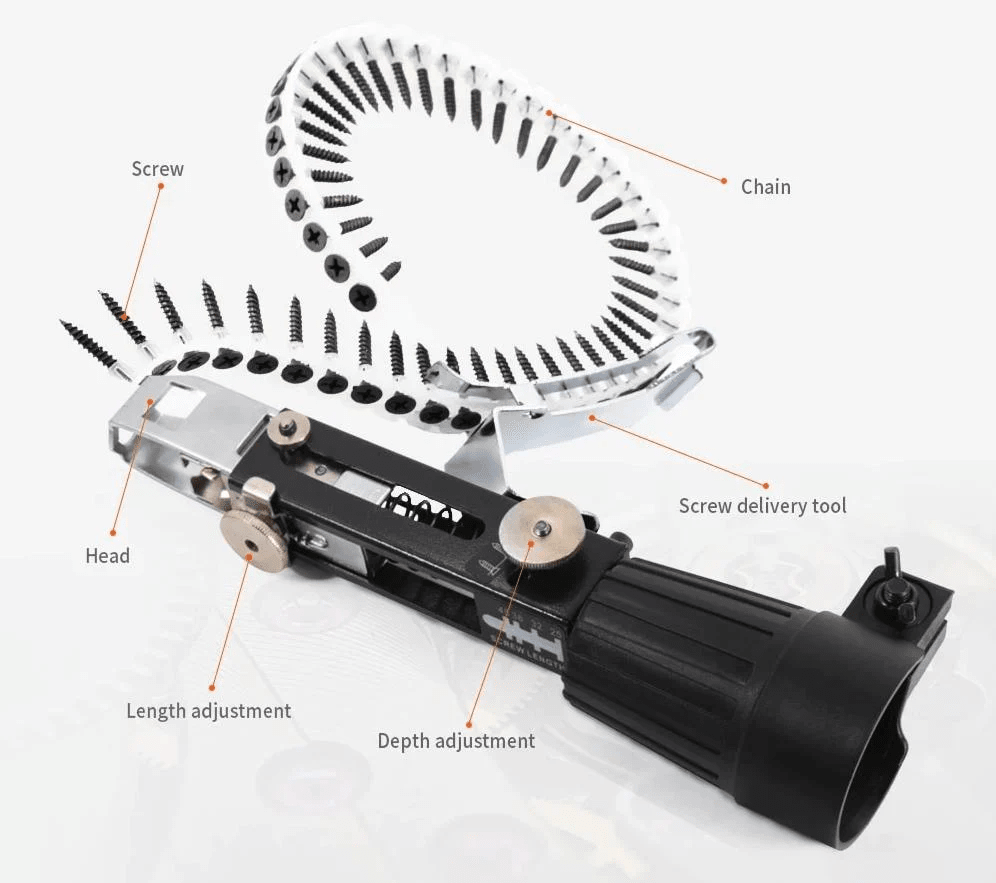 Automatic Screw Chain Drill Adapter 8142383775944-al