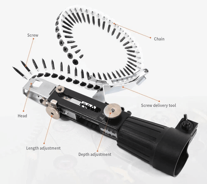 Automatic Screw Chain Drill Adapter 8142383775944-al