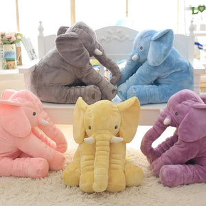 Elephant Stuffed Animal Plush Toy Baby Pillow